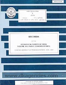 Extended abstracts of progress reports of the eastern region for field season, 2008-2009 (Bihar, Jharkhand, Orissa, Sikkim, West Bengal and Andaman-Nicobar Island) = Purvi kshetra ke pragati prativedanom ka vardhita saramsa (Bihara, Jharakhanda, Urisa, Sikima, Pascima Bangala evam Andamana-Nikobara Dvipa samuha), kshetrakala, 2008-2009.